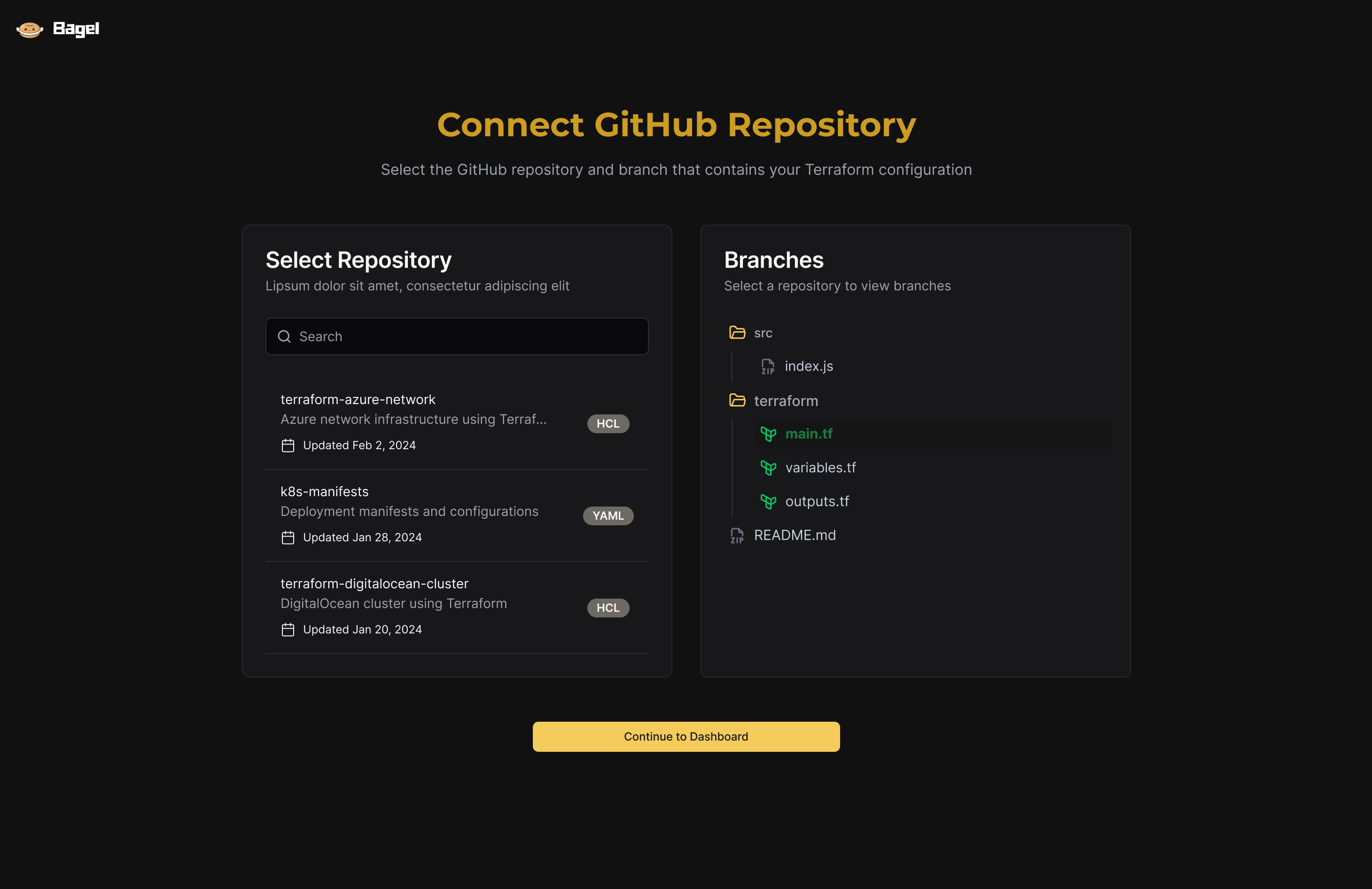 B10 Connect GitHub Repository