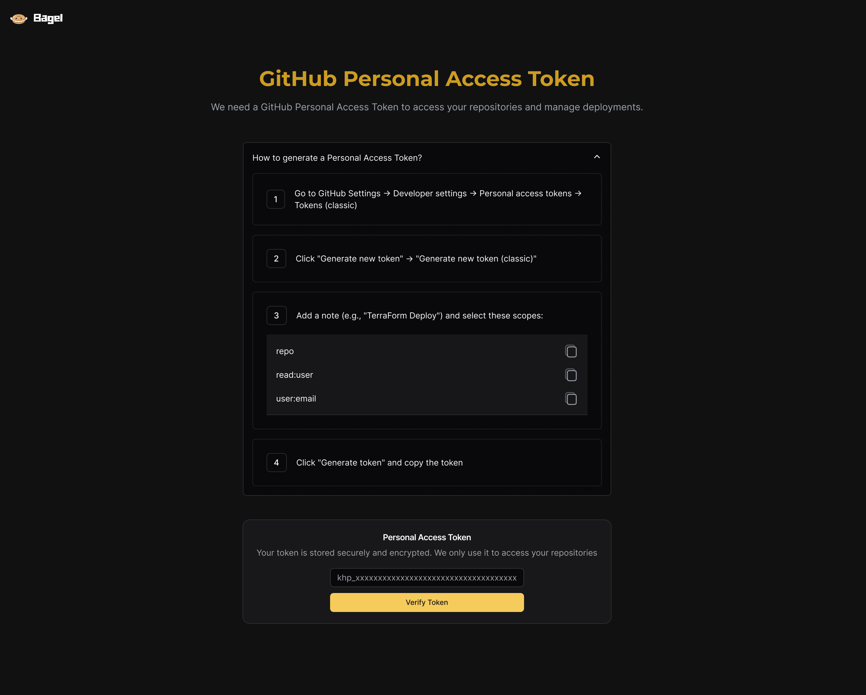 B3 Token guide open